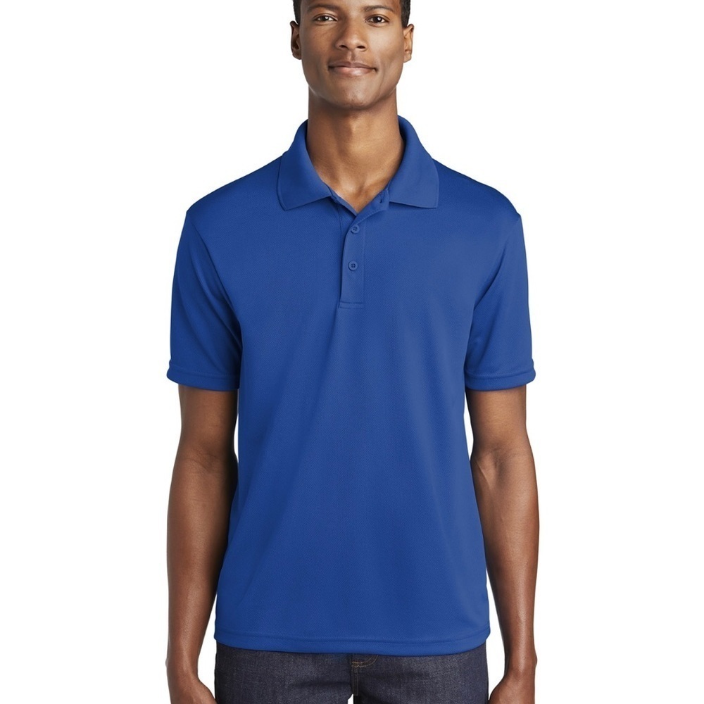 ***SUMMER SALE $9*** Sport-Tek PosiCharge RacerMesh Polo Royal Blue Large